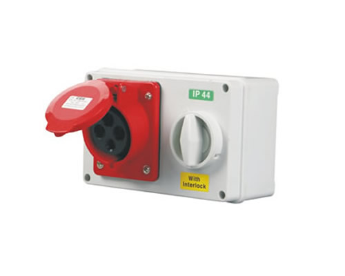 机械联锁工业插座